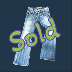 BKE Stella low rise flare jeans Sz. 24  (26x29)
